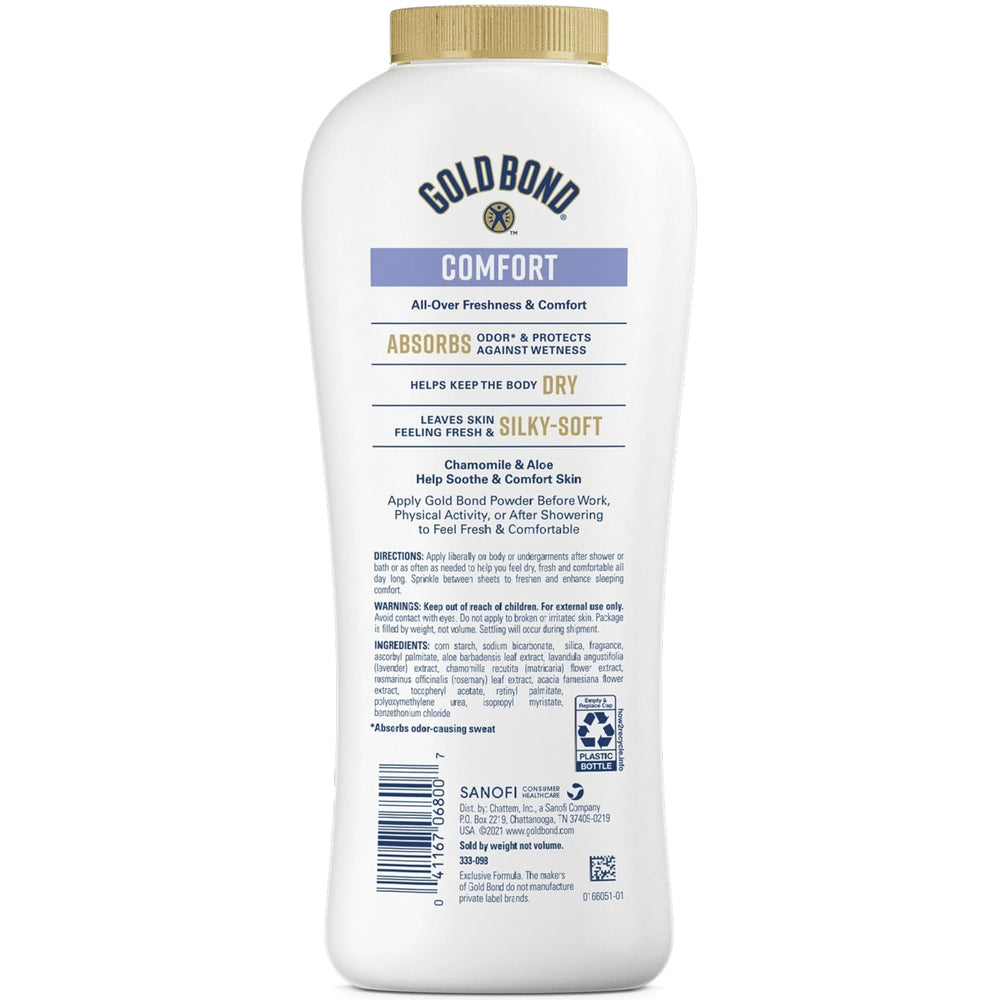 Illuminations Gold Bond Ultimate Comfort underarm use scene shows friction reduction.