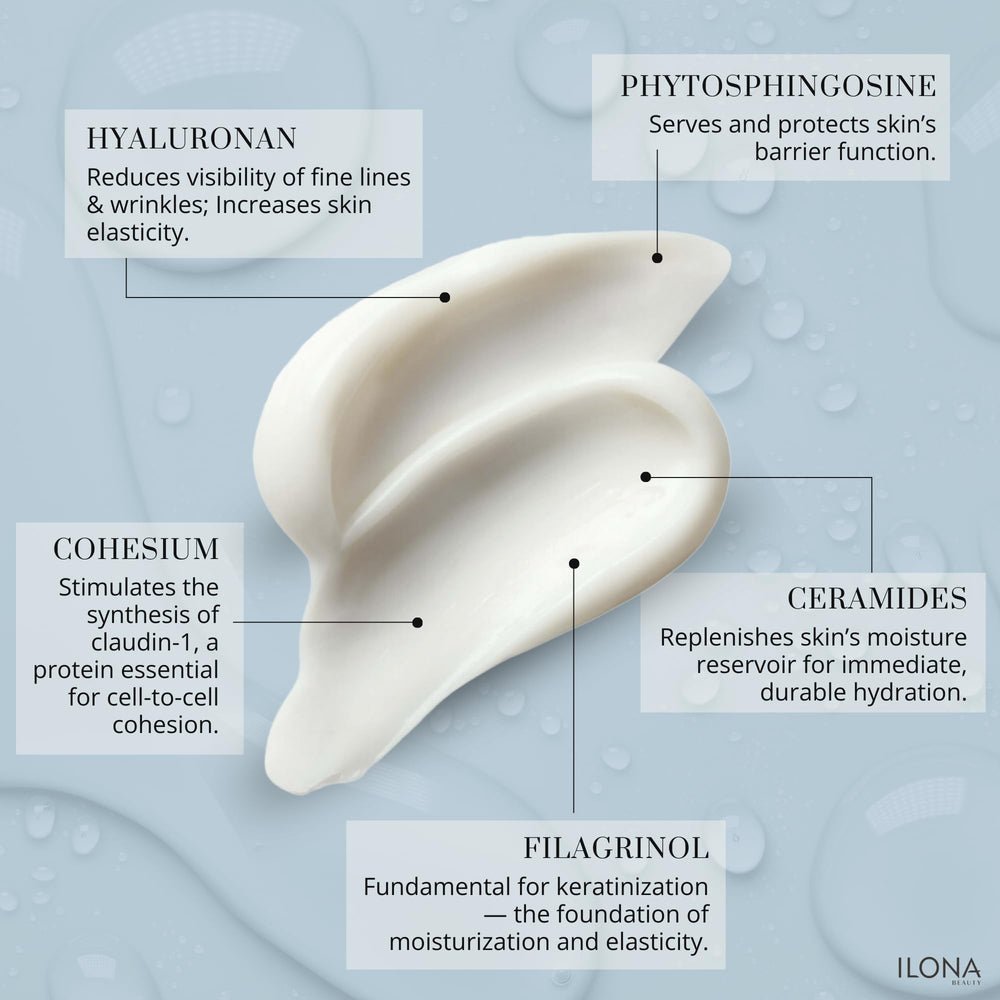 ILONA Vaporwear application glide demonstrates smooth spread across the face.