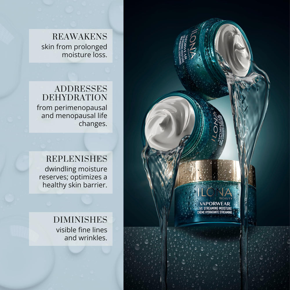 ILONA Vaporwear travel pack suggests on-the-go hydration during flights.