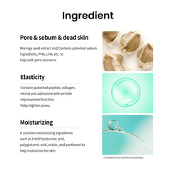 Ilso Moringa Tightening Pore Serum in morning routine for a refreshed look.