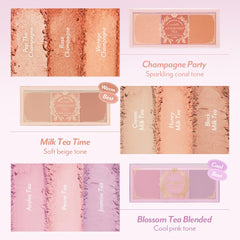 I'M MEME Blusher Palette lightweight formula ideal for everyday wear.