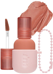 I'M MEME Color Key Ring Velvet Tint Rosy Beige bottle close-up for vibrant color