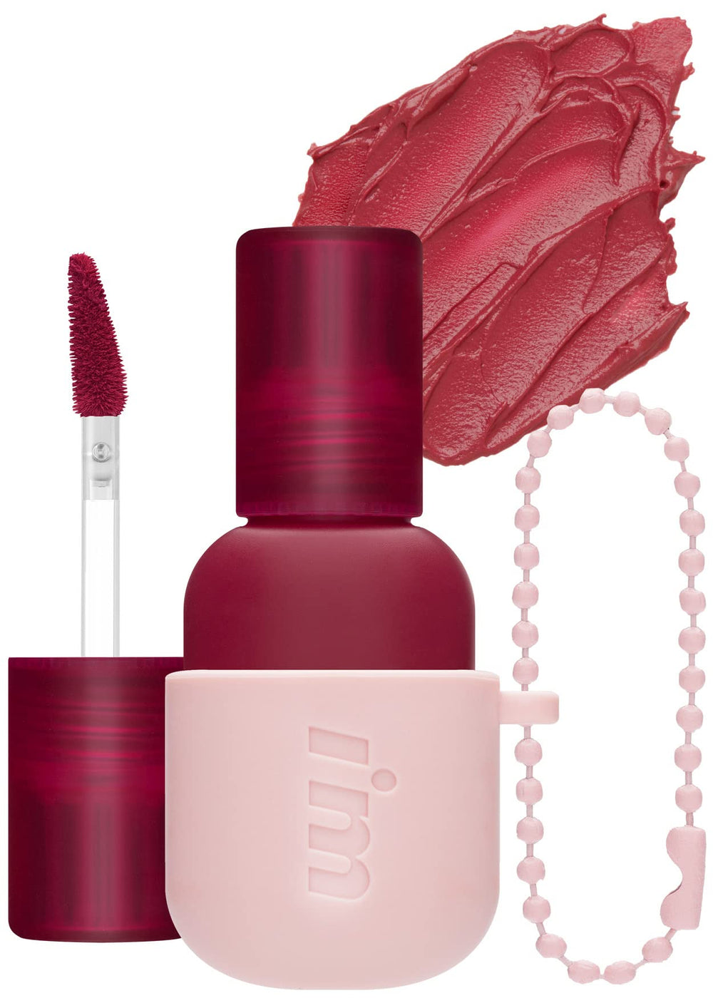 I'M MEME Velvet Lip Tint bottle 07 Muted Plum with lasting color