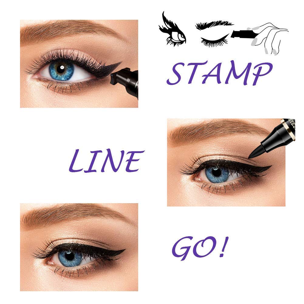 iMethod dual-ended Winged Eyeliner Stamp combines wing and liner for versatile, fast looks