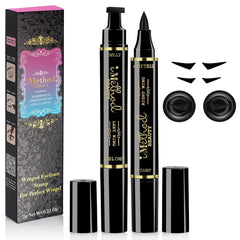iMethod 2-Pen Winged Eyeliner Stamp left-wing provides precise symmetry for quick application