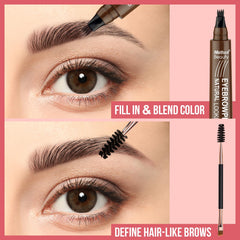 iMethod Brown swatch suits brown to auburn hair tones.