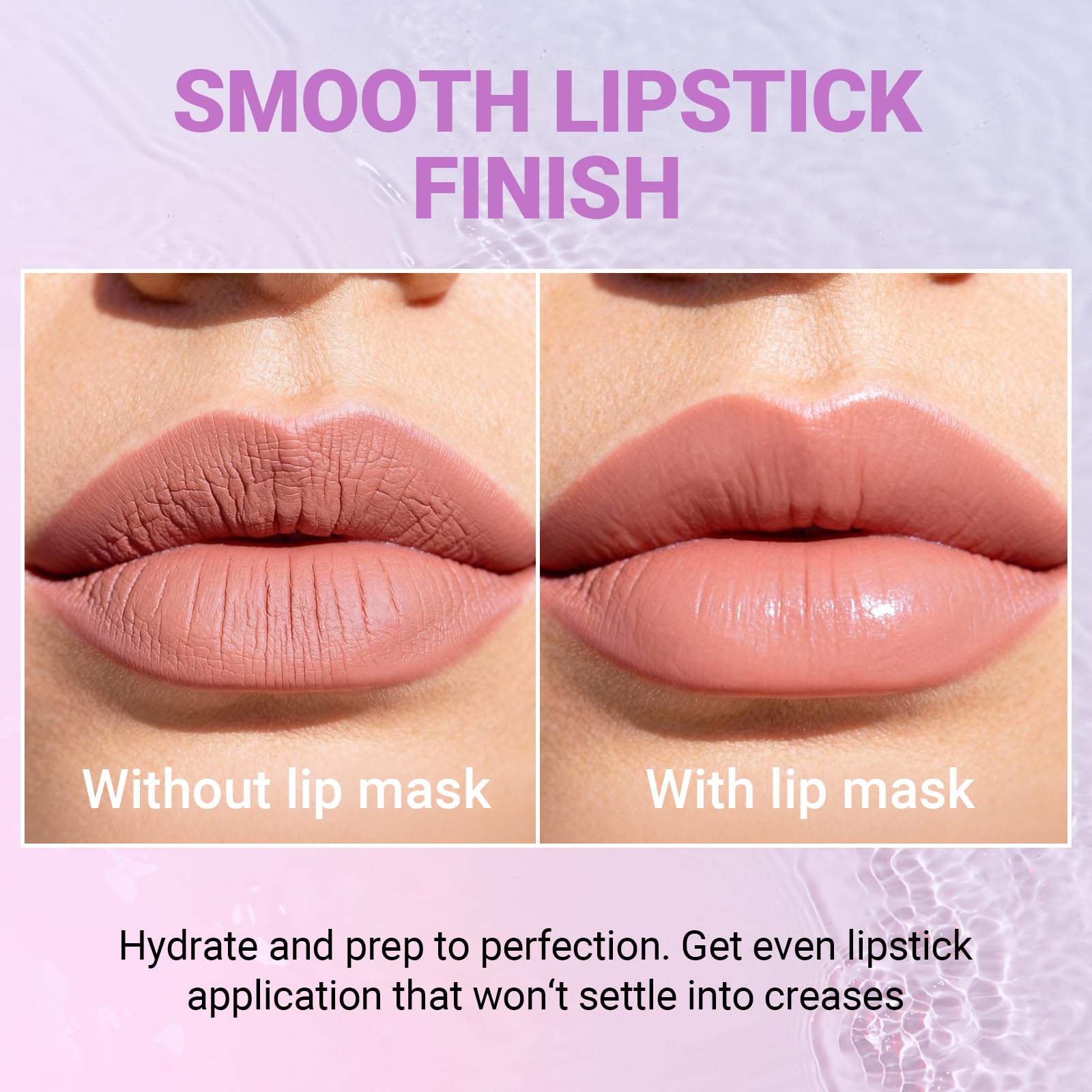 Night application of iMethod Lip Mask for intensive lip repair