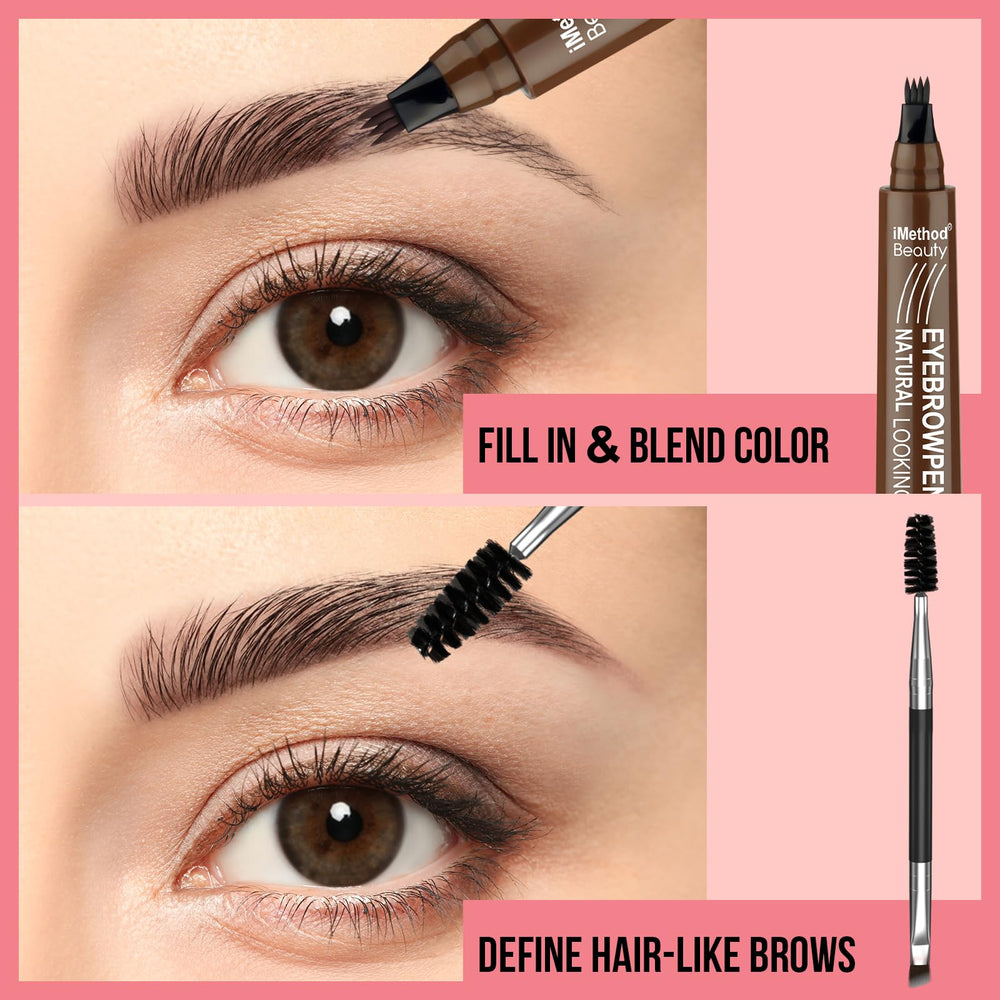 iMethod compact pen fits easily in your makeup bag