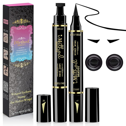 iMethod Winged Eyeliner Stamp left wing for symmetrical cat eye and long wear