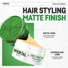 Immortal NYC Matte Look all-day control in everyday styling.