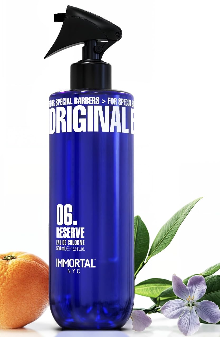 Immortal NYC Reserve 06 bottle pour, quick post-shave refresh and portability