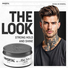 Immortal NYC Aventus texture-definition demonstrates strong hold with low shine.