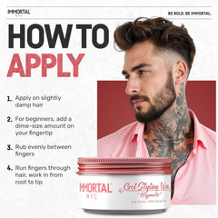 Immortal NYC Hypnotic wash-out easy formula leaves no residue