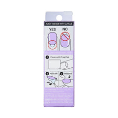 imPRESS Comfort Fit with Super Hold Adhesive keeps nails secure.