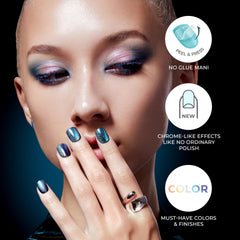 imPRESS Color FX Satellite nails pack view highlights the 30-piece kit and included tools.