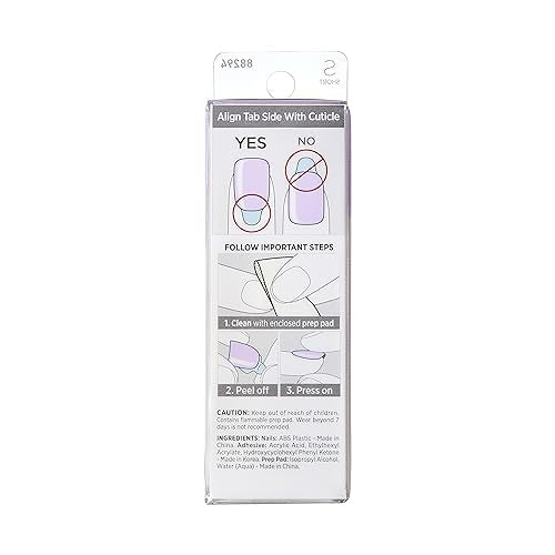 imPRESS Lavender swatch highlights a solid lavender color with smooth coverage.