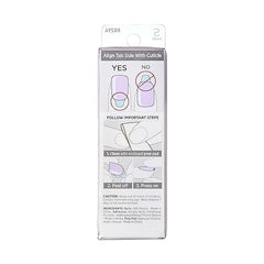 imPRESS Lavender swatch highlights a solid lavender color with smooth coverage.