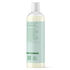 Inahsi Soothing Mint shampoo USA-made label emphasizing domestic production.