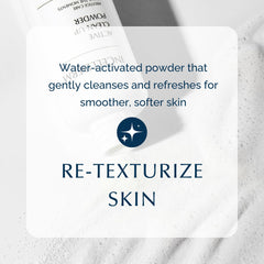Smooth, refreshed skin texture after INCELLDERM Clean-Up Powder use.