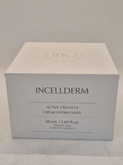 INCELLDERM Active Cream showing non-greasy finish on skin