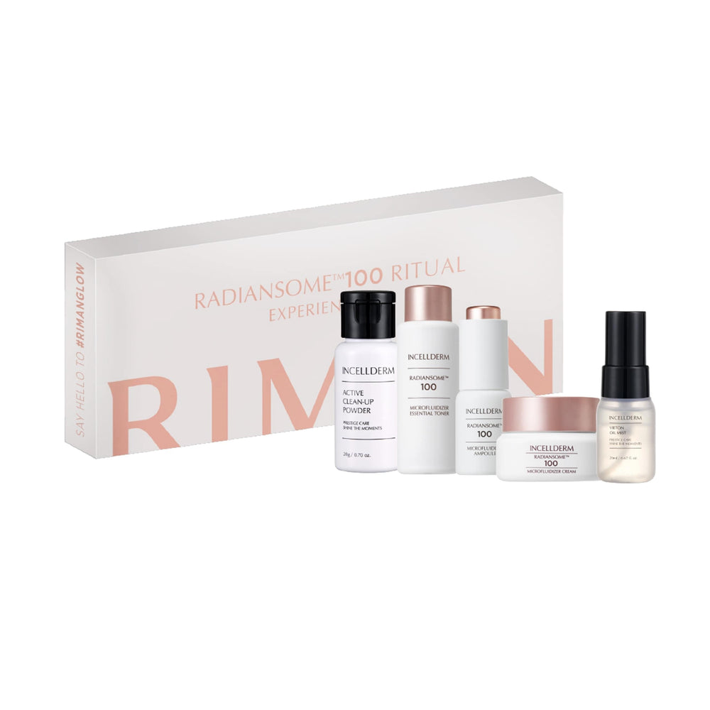 INCELLDERM Radiansome Active Clean-Up Powder cleanses and exfoliates for refreshed skin