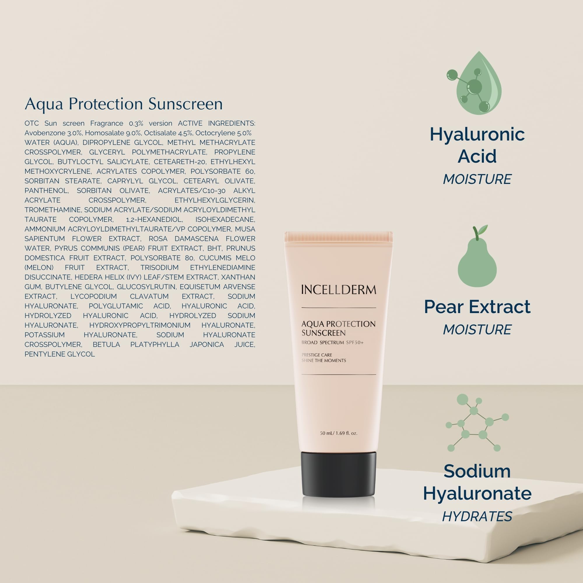 INCELLDERM Riman hydration boost with hyaluronic acid