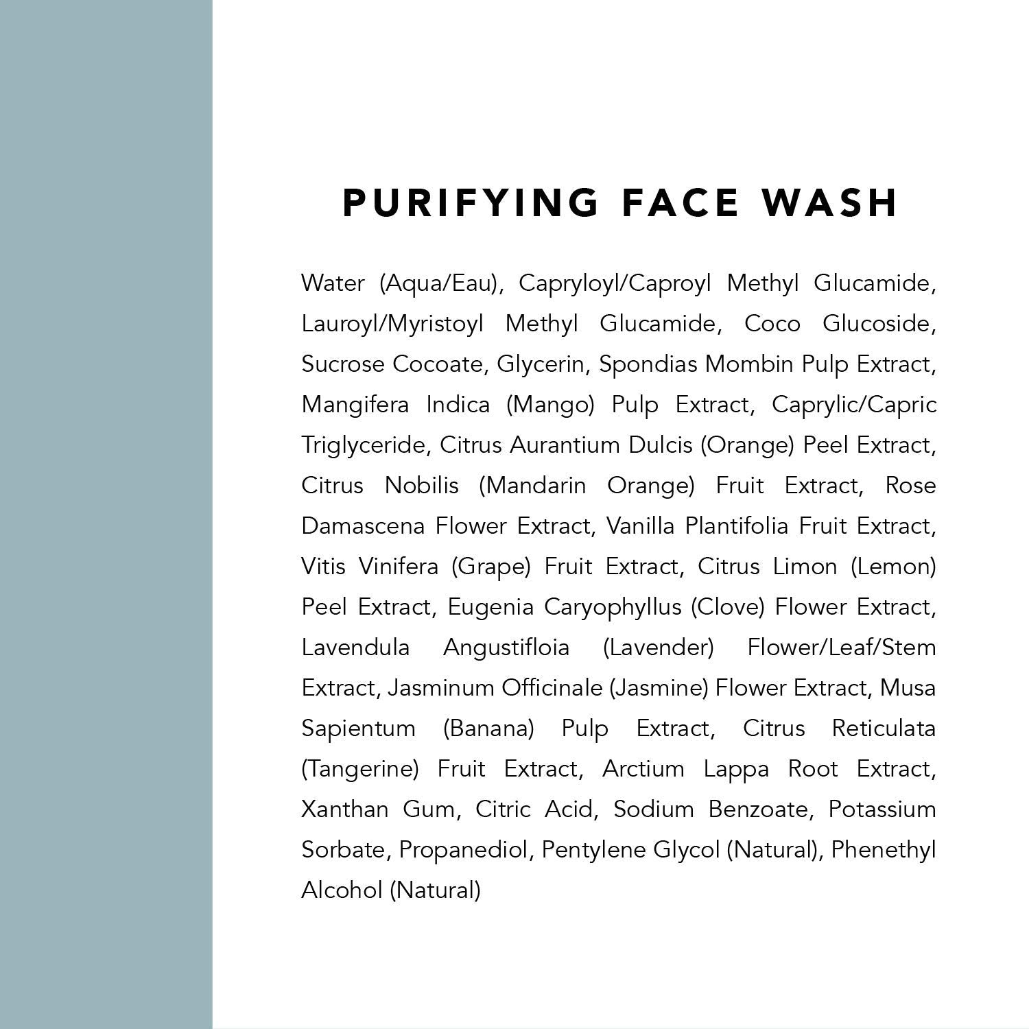 Texture close-up of Indie Lee Purifying Face Wash foamy wash on skin