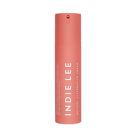 Indie Lee rambutan-paracress cream jar close-up for anti-aging texture