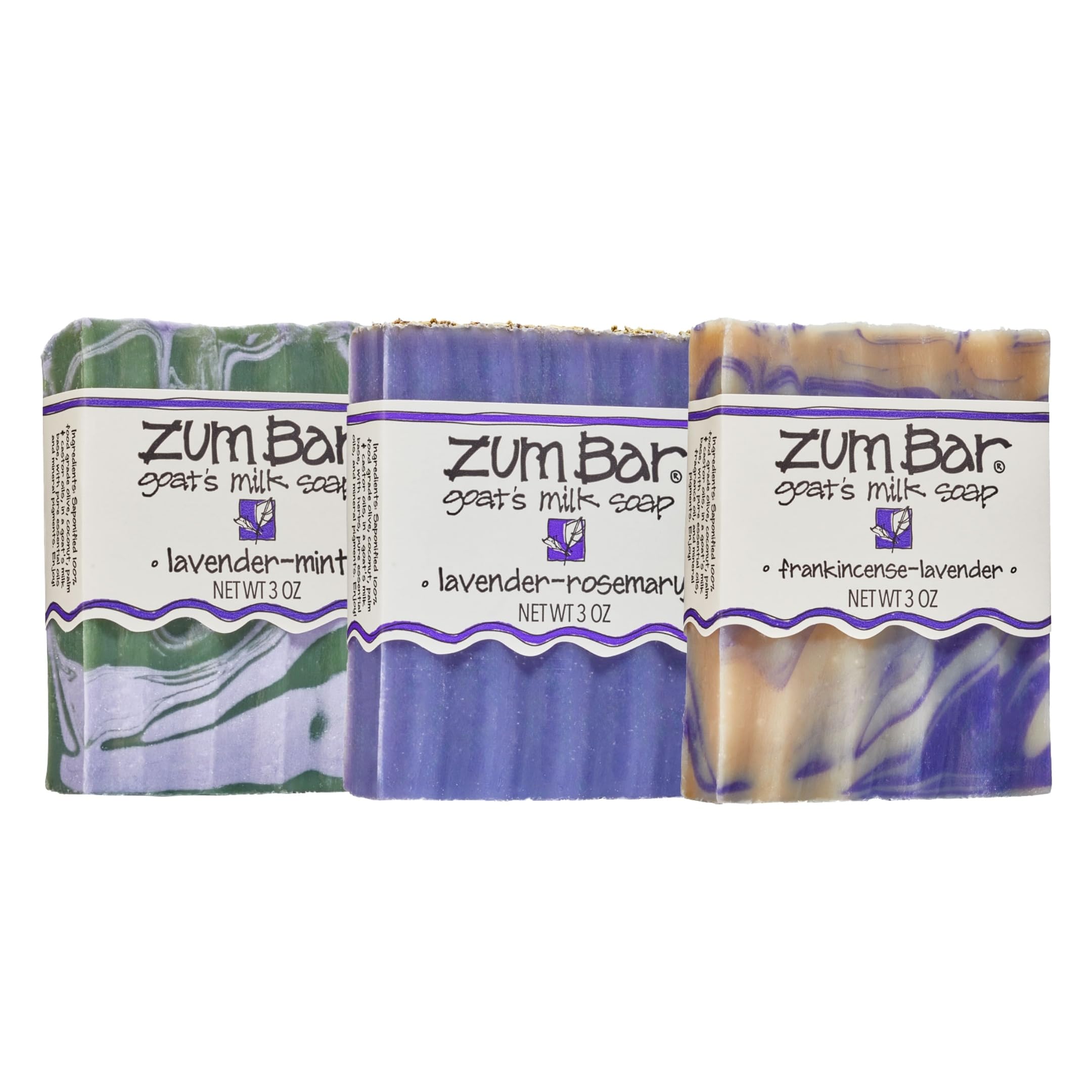 Indigo Wild Goat Milk Soap Bar Lavender Blends with a gentle cleanse