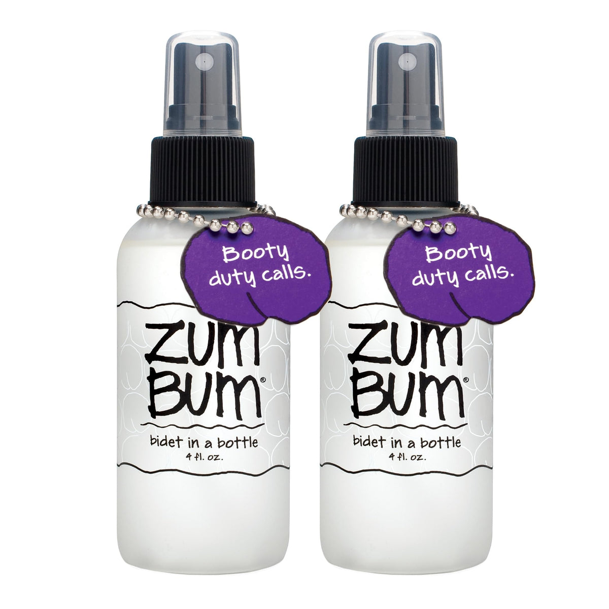 Indigo Wild Zum Bum Bidet bottle for on-the-go refreshing relief.