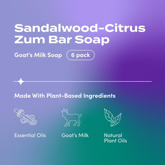 Indigo Wild Zum Goat Milk Soap bar foamy lather close-up shows rich cleansing experience.