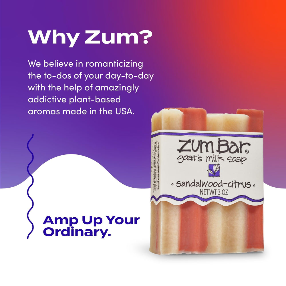 Indigo Wild Zum Goat Milk Soap bar nourishing moisture with goat milk and oils.