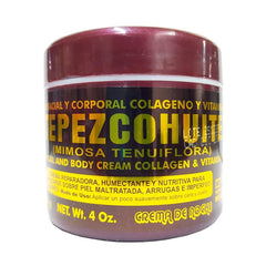Close-up texture of Indio Papago Tepezcohuite Night Cream for smooth application