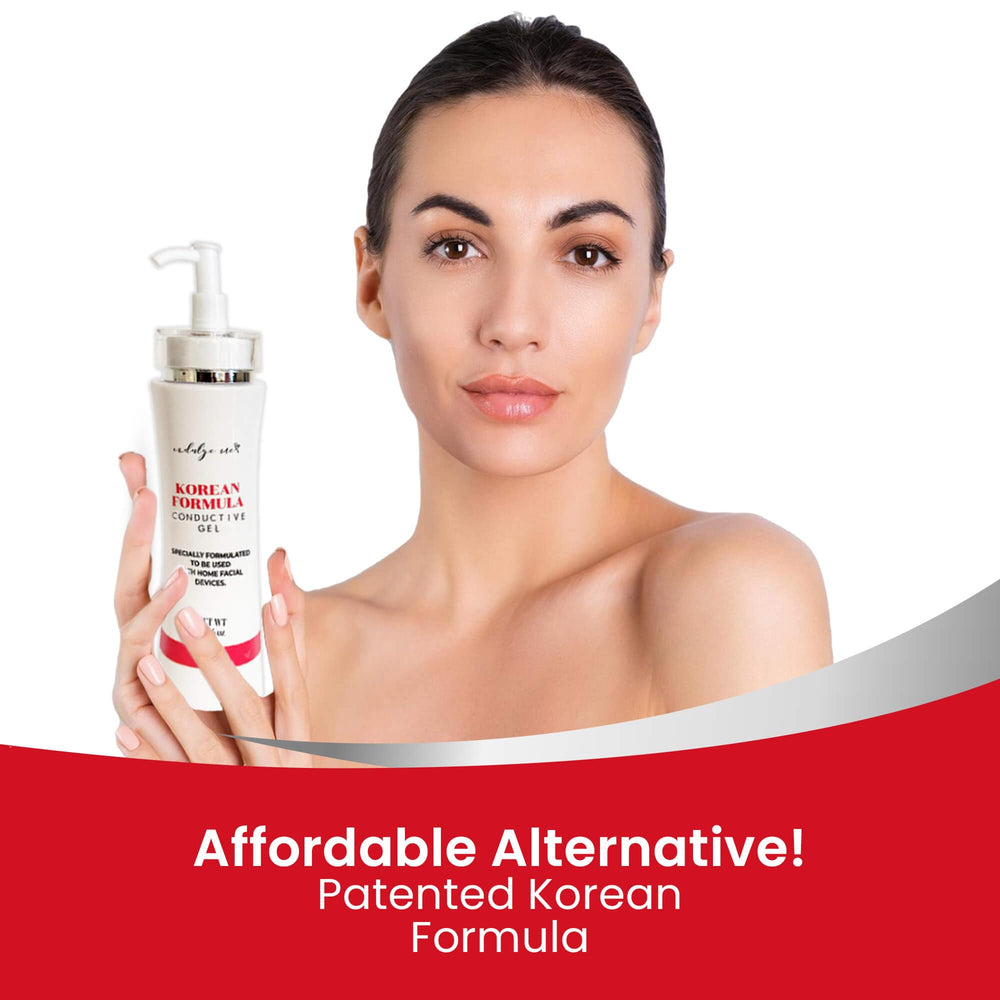 IndulgeMe conductive gel ceramide barrier support for moisture retention.