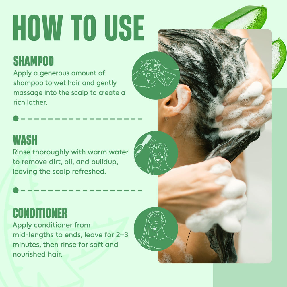 INFINA ESSENTIALS Aloe set packaging shows complete hydrating care.
