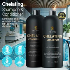 INFINA ESSENTIALS Chelactik-3 graphic illustrating mineral removal benefits