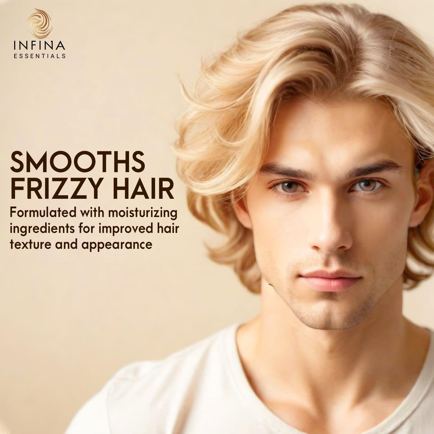 INFINA ESSENTIALS daily hair care routine with rosemary peppermint scent