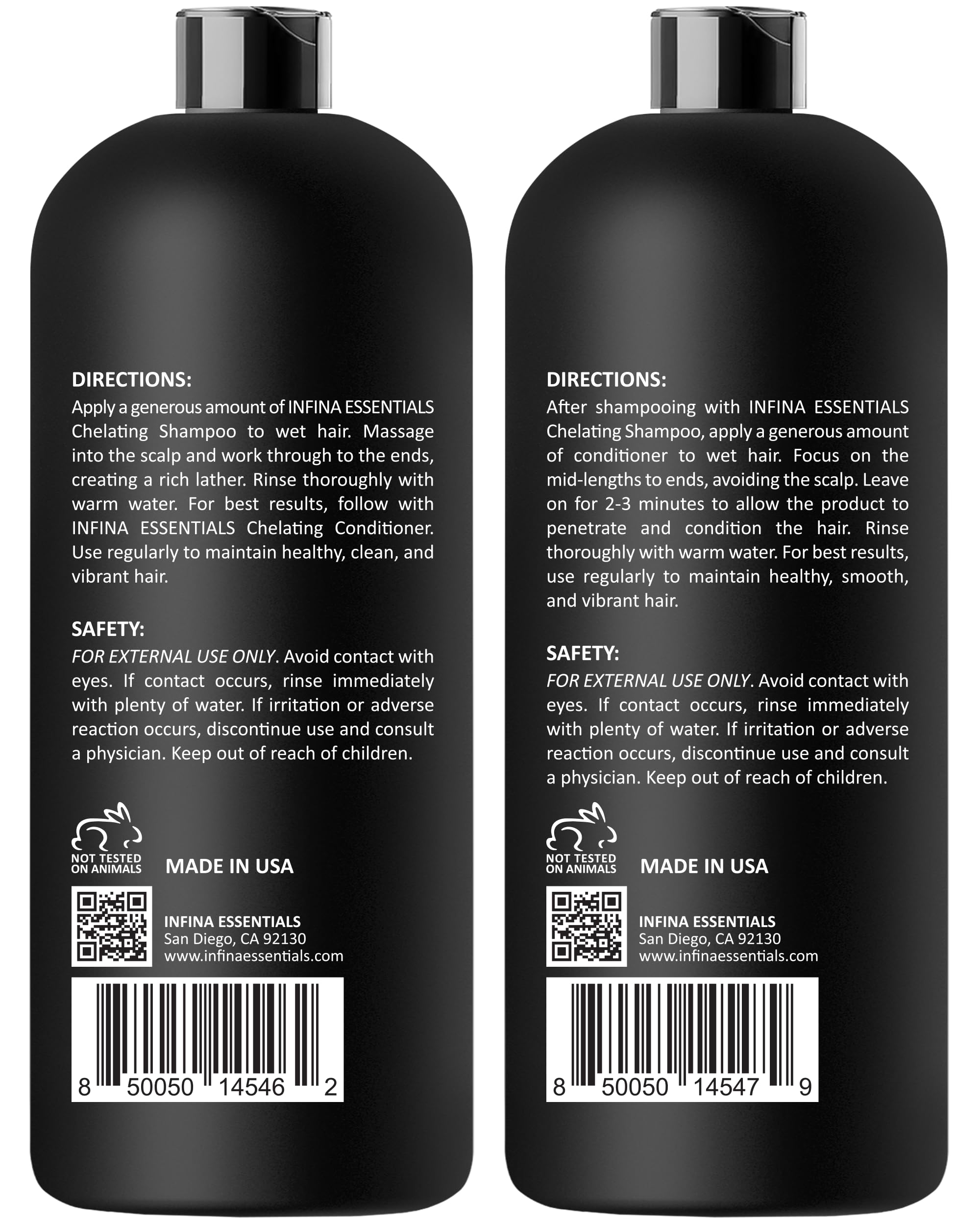 INFINA ESSENTIALS Hydrating conditioner bottle enhancing softness