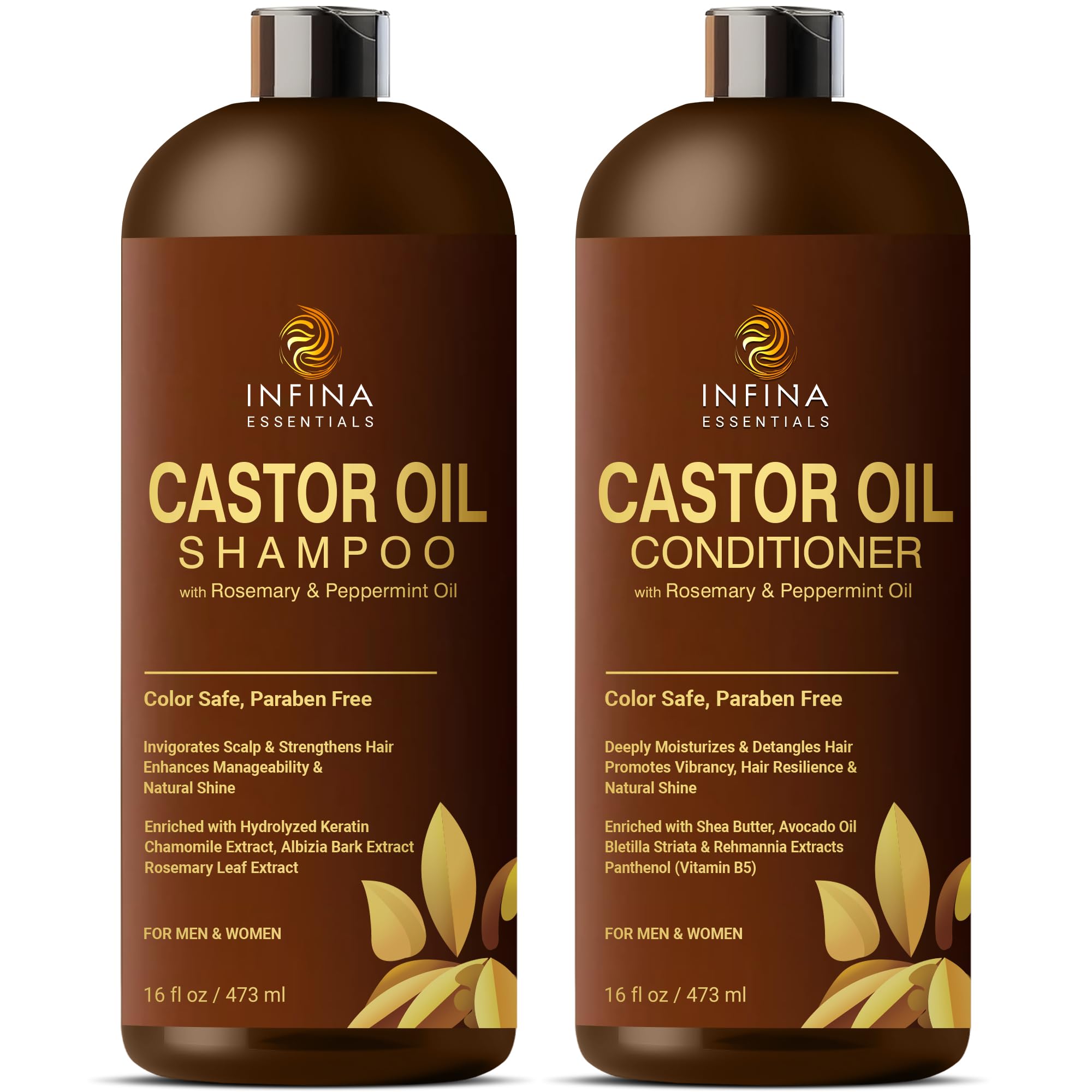 INFINA ESSENTIALS natural extracts vitamins list close-up