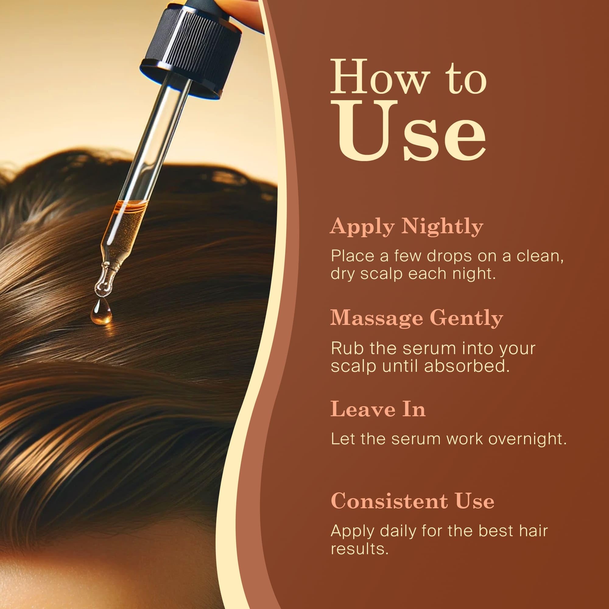 INFINA ESSENTIALS peptide hair serum ingredients label highlighting copper peptides and caffeine