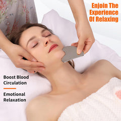 InfiniteRelax home spa routine setup for at-home facial massage