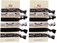 Infinity Collection lacrosse hair ties no crease pack 2 set improves comfort during games