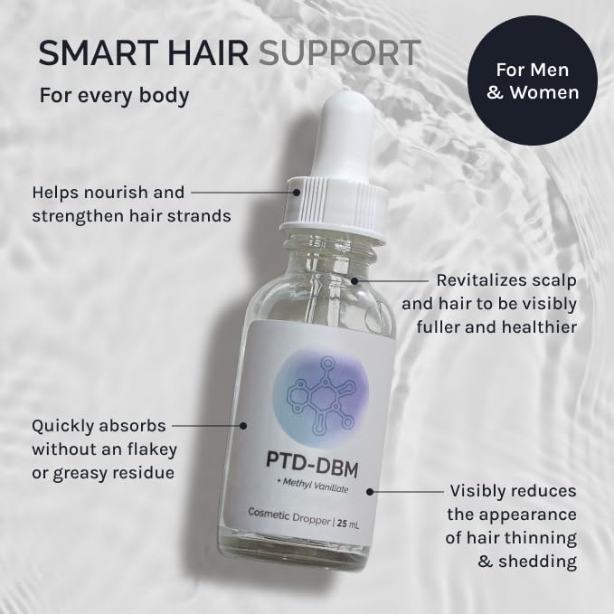 InfiniWell serum dropper ready for precise scalp application supporting follicle care.