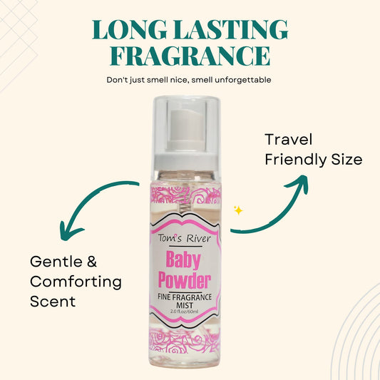Infinix Baby Fresh Powder Mist three-pack packaging highlights value and convenience.