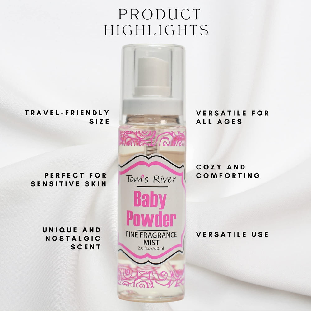 Infinix baby powder scent fragrance mist unisex — versatile wear