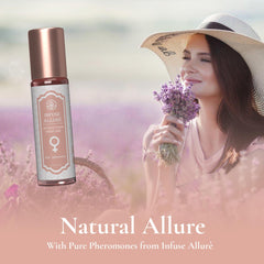 Infuse Allurè long-lasting-scent demonstrates all-day wear potential.