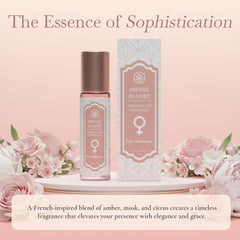 Infuse Allurè precise roll-on use for mess-free application