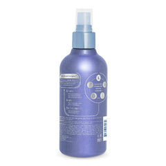 Infusion K heat protectant spray mist provides heat protection for sleek results.