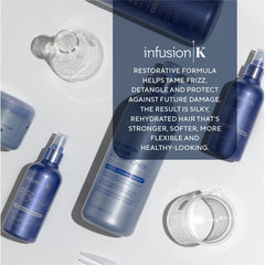Infusion K packaging shot conveys premium, USA-made formulation and clean ingredients.