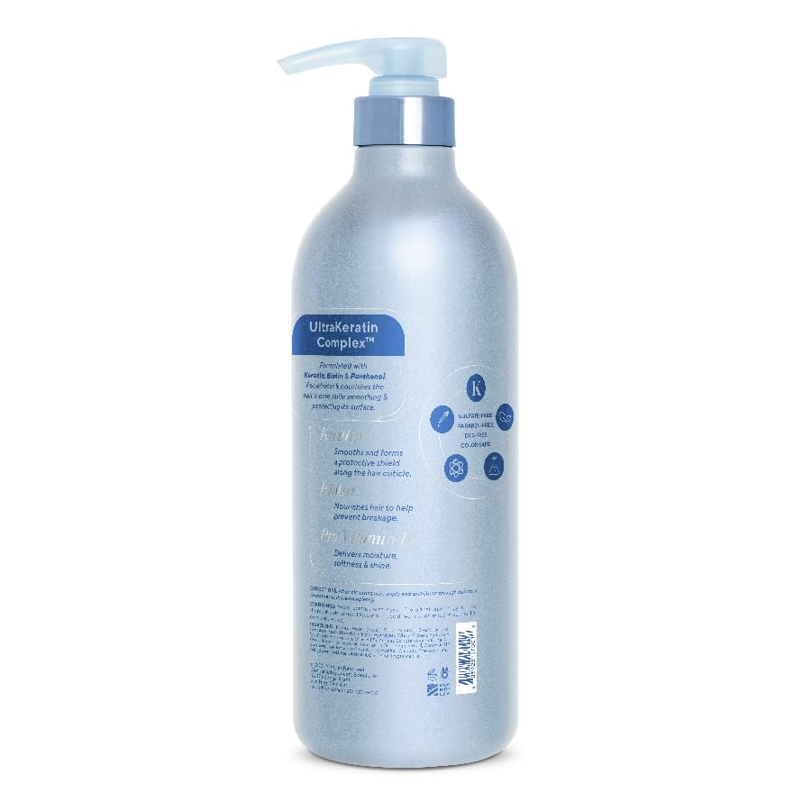 Infusion K conditioner pours smoothly, delivering instant moisture to dry, damaged hair.